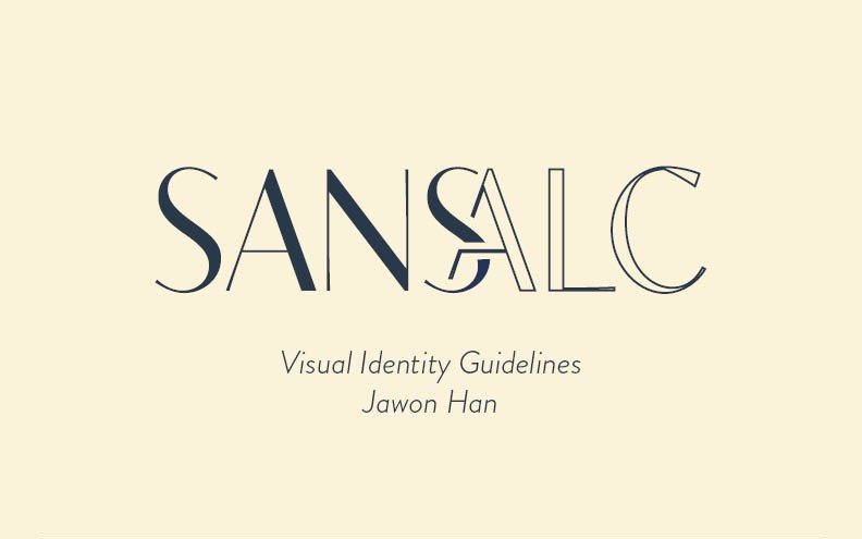 SansAlc Brand Identity Design